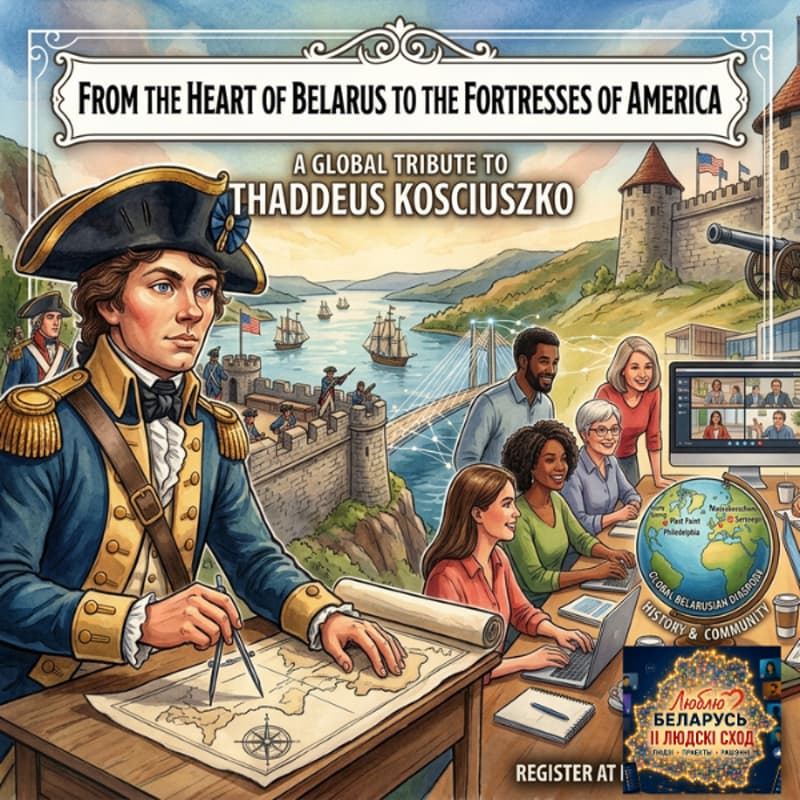 Cover Image for From the Heart of Belarus to the Fortresses of America: A Global Tribute to Thaddeus Kosciuszko
