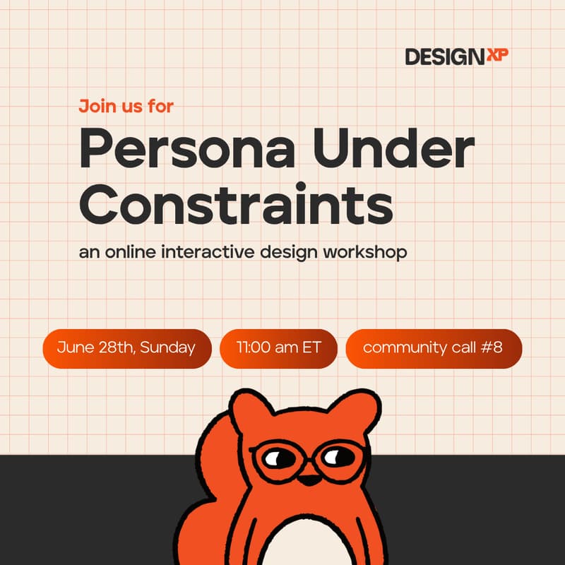 Cover Image for Community Call #8 - Persona Under Constraints