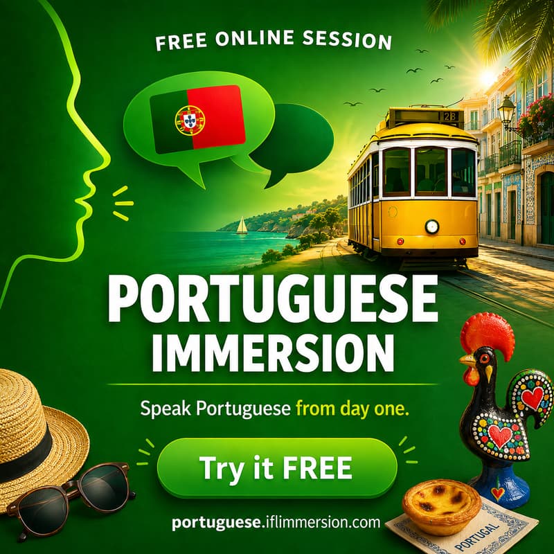 Cover Image for Turn Your Everyday Life Into an Immersion Experience in Portuguese