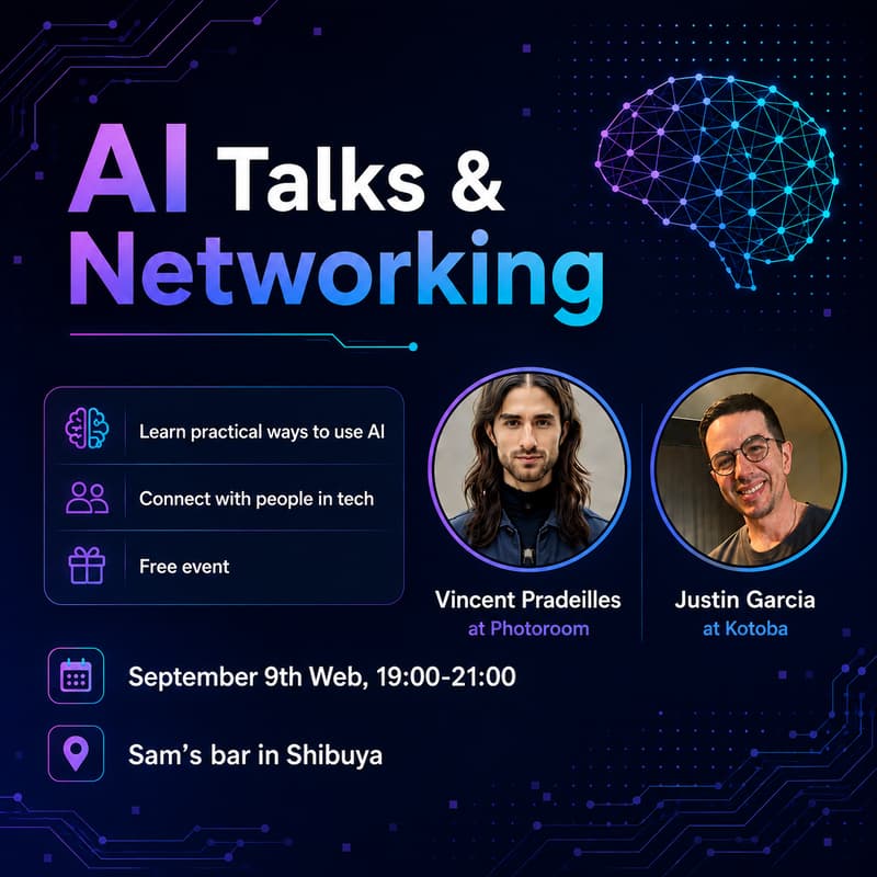 Cover Image for AI Talks From Special Engineers 🧑‍💻 & Networking