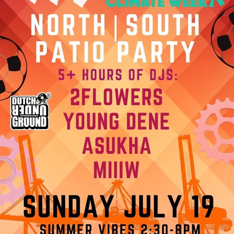 Cover Image for North | South Closing Patio Party for PNW Climate Week