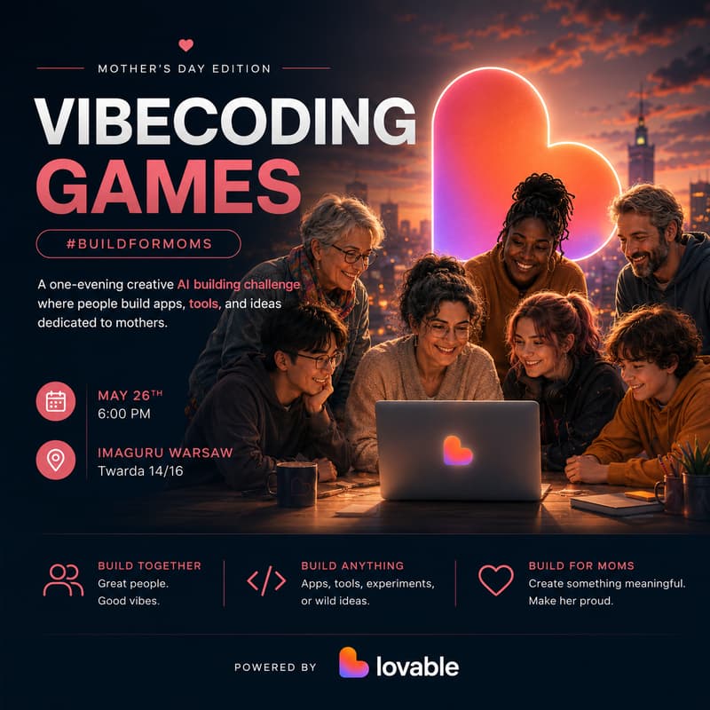 Cover Image for Vibecoding Games - Mother’s Day Edition 💐