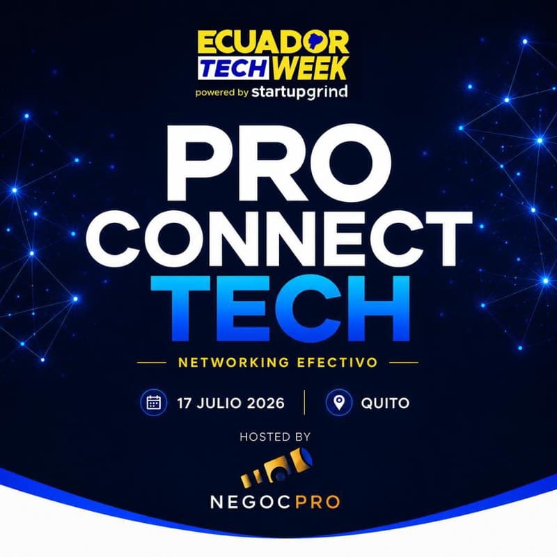 Cover Image for PRO CONNECT TECH, Networking Efectivo by NegocPro 🤩