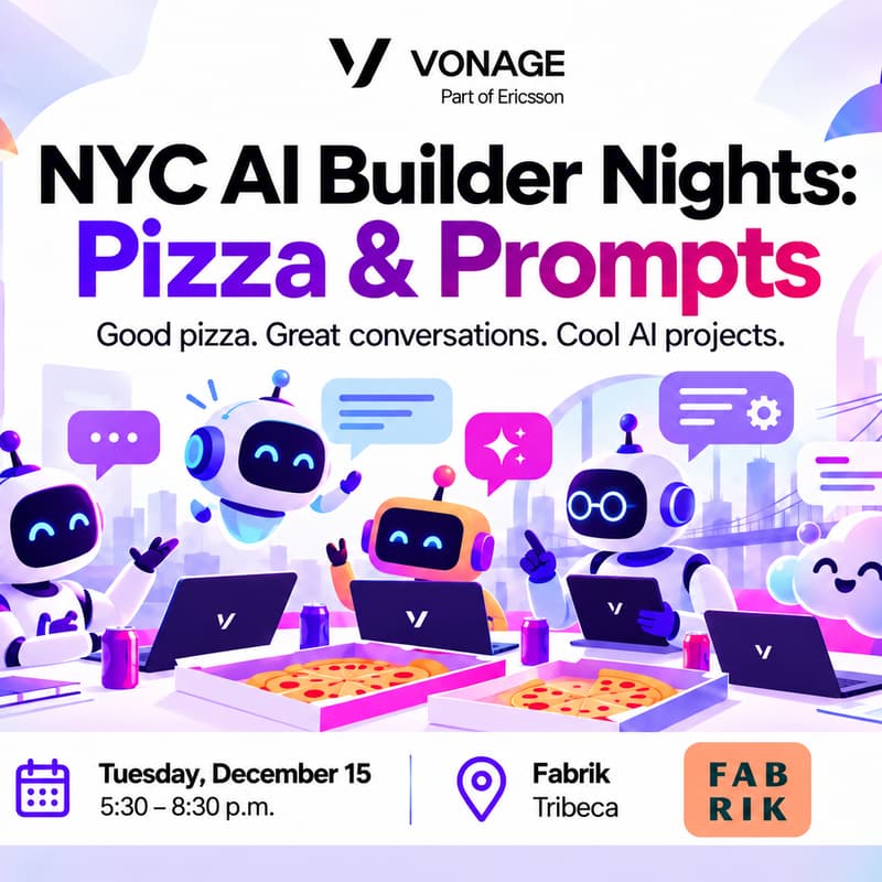 Cover Image for NYC AI Builder Nights: Pizza & Prompts
