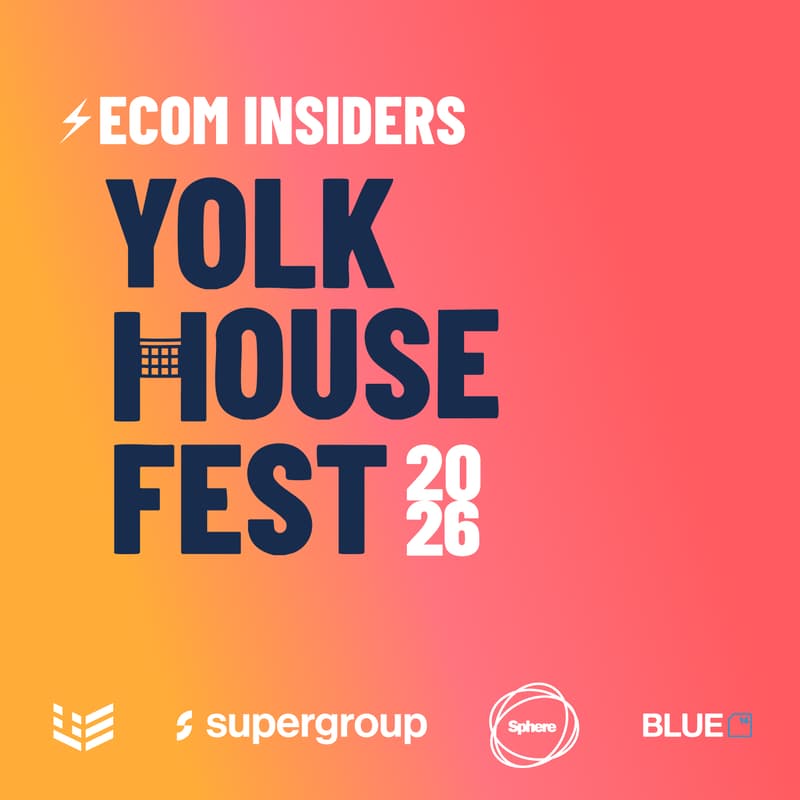 Cover Image for Ecom Insider x Yolk House Fest, with DJ Fatboy Slim