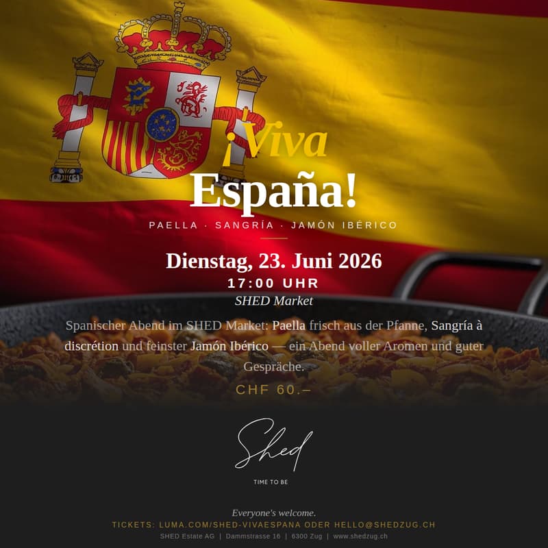 Cover Image for ¡Viva España! Paella · Sangría · Jamón Ibérico