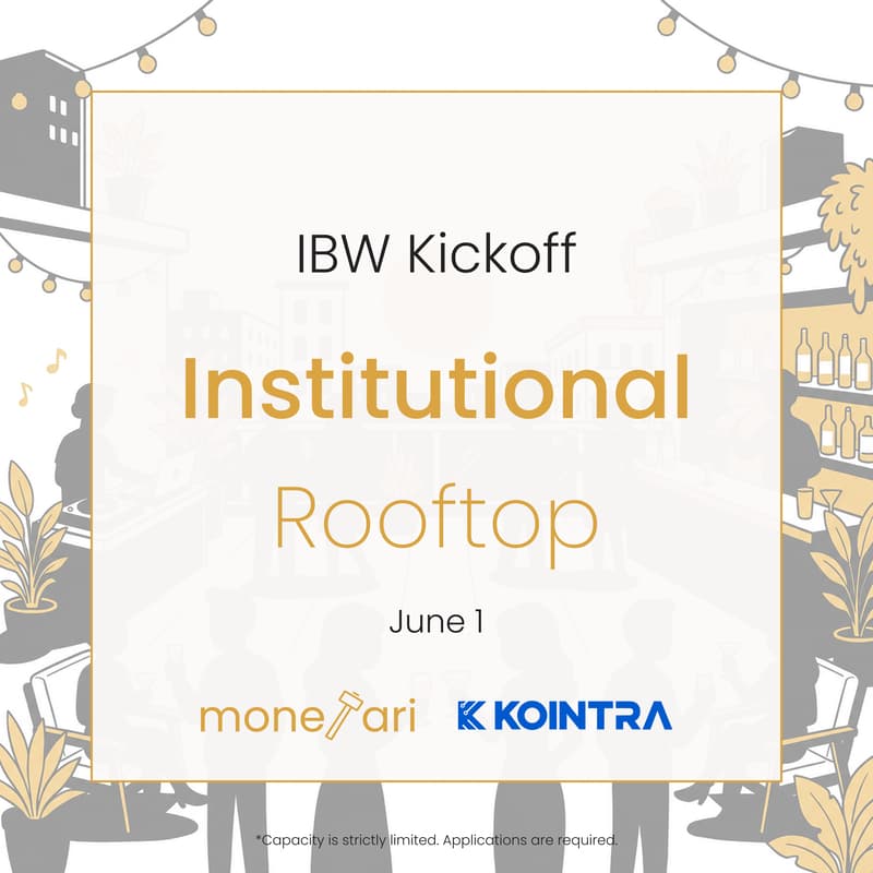 Cover Image for Institutional Rooftop with Monetari and Kointra