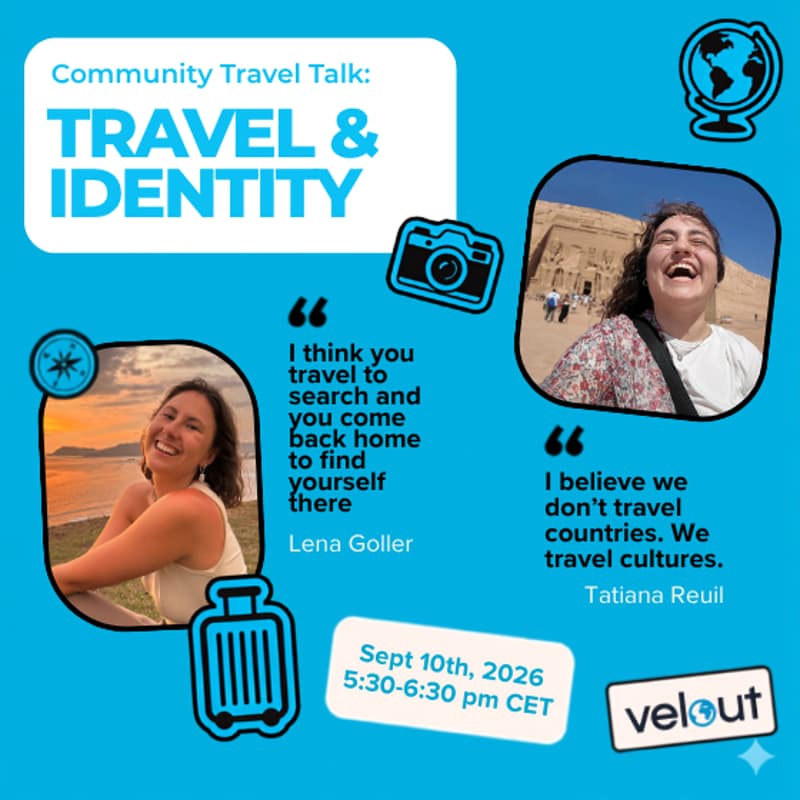 Cover Image for Community Travel Talk: Travel & Identity