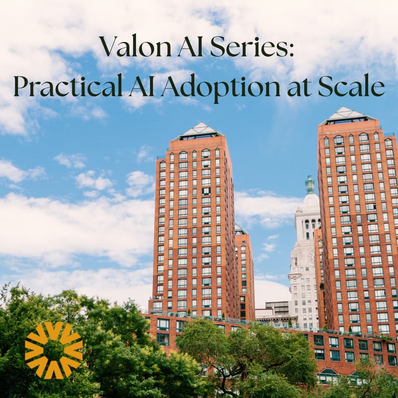 Cover Image for Valon AI Series: Practical AI Adoption at Scale