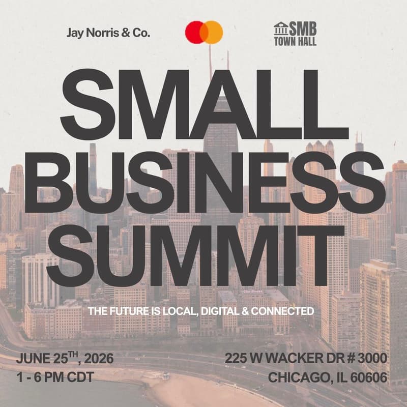 Cover Image for Save The Date📝:Mastercard Small Business Summit June 25th, 2026 at 1:00 PM