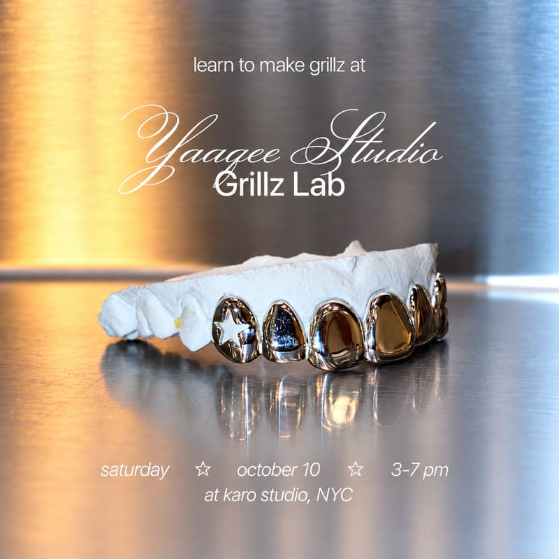 Cover Image for yaaqee studio grillz lab - at karo studio nyc