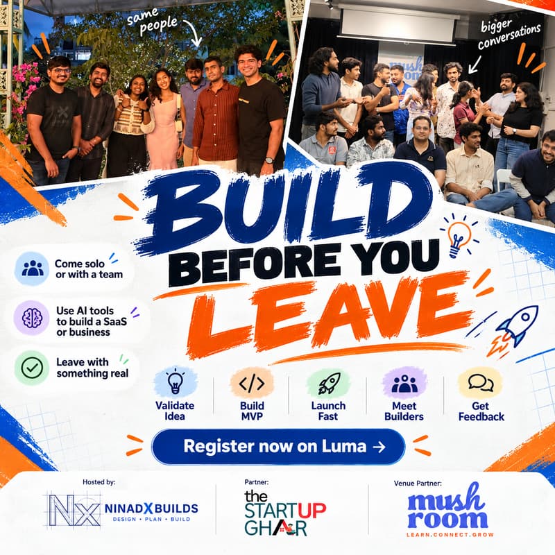 Cover Image for Build SaaS Before you Leave Room
