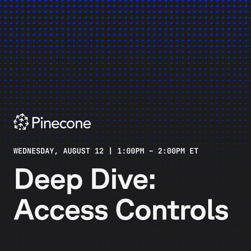 Cover Image for Pinecone Deep Dive: Access Control