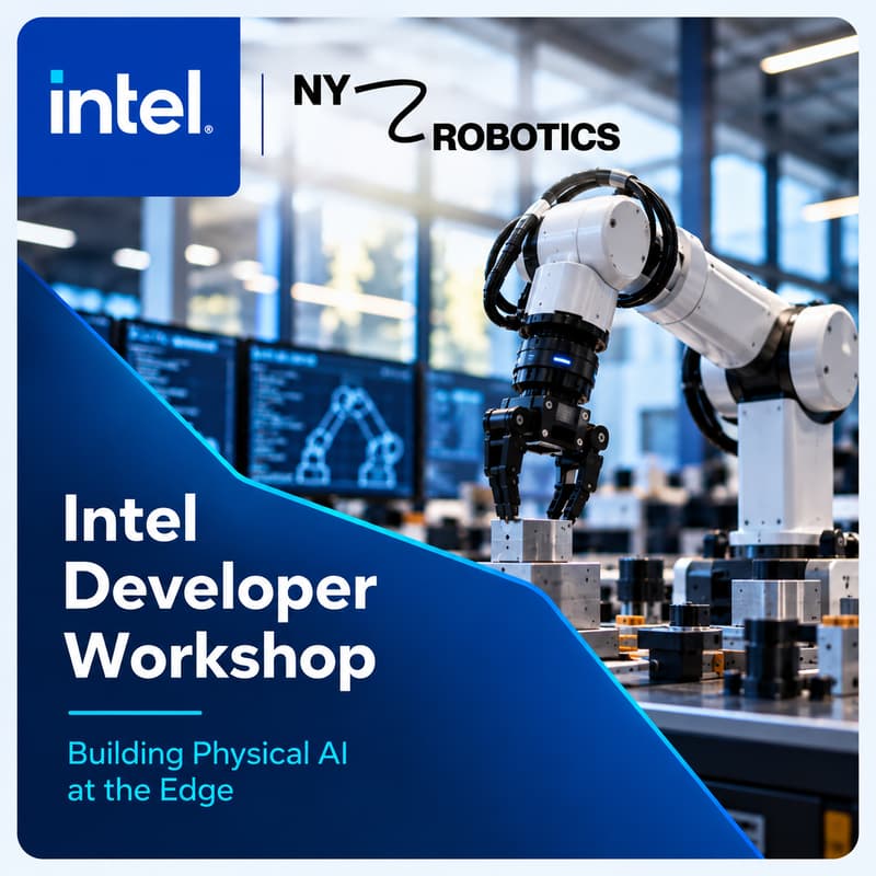 Cover Image for Physical AI & Robotics Developer Workshop with Intel