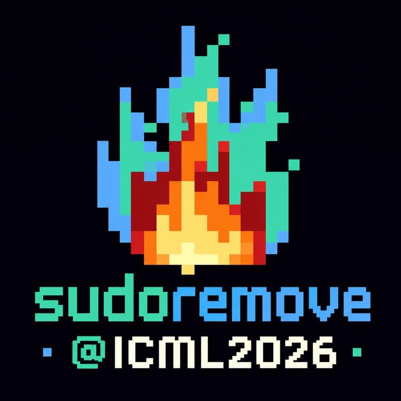Cover Image for sudoremove @ICML2026 Coffee Break