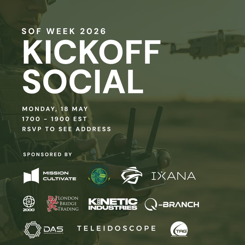Cover Image for SOF Week 2026 Kickoff Social