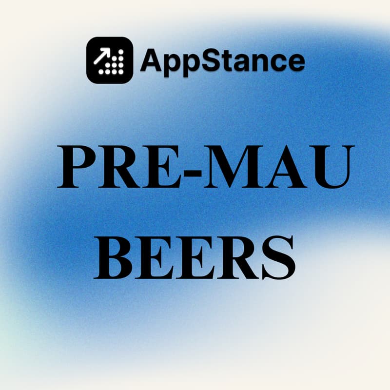Cover Image for Pre-MAU iOS UA Drinks by AppStance (Limited Spots)