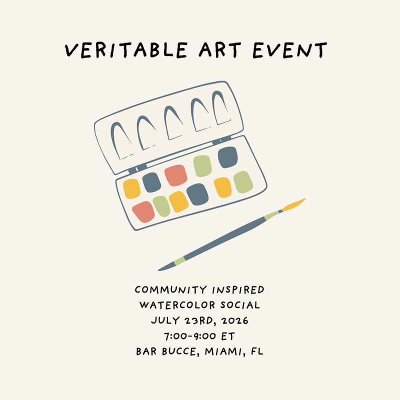 Cover Image for Community Inspired Watercolor Social