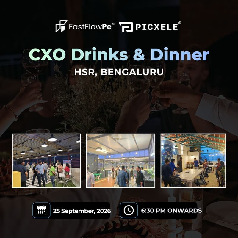 Cover Image for CXO Drinks & Dinner | Bengaluru