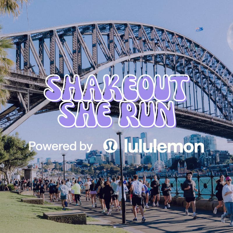 Cover Image for 7/08 - Shakeout She Run x lululemon for City2Surf