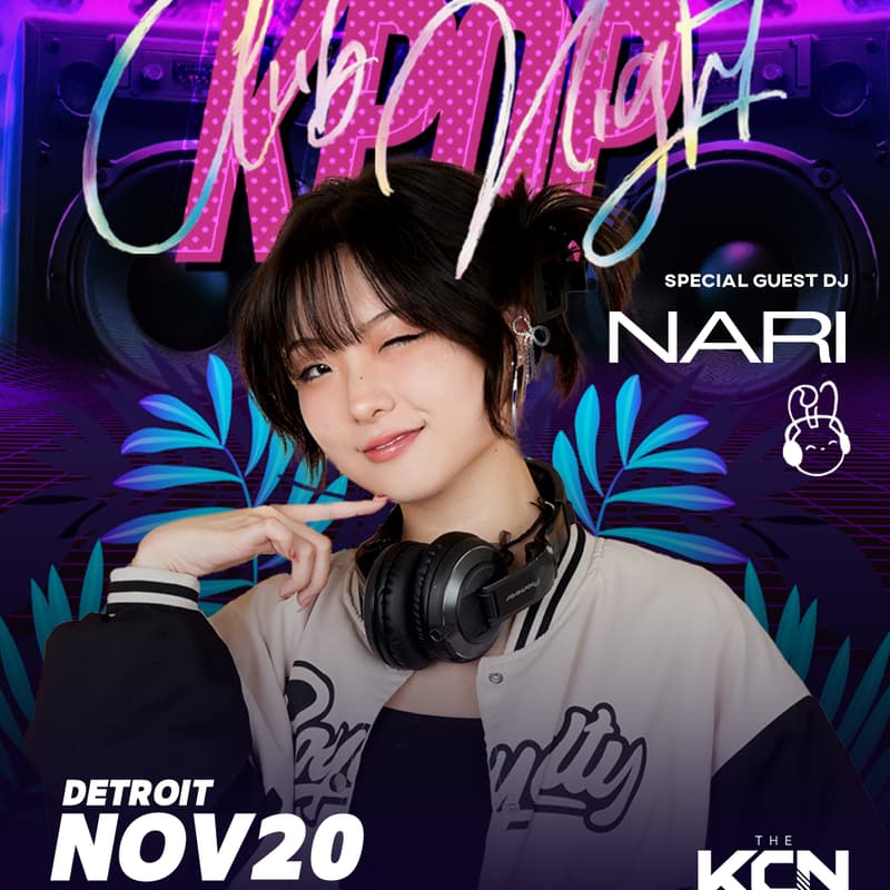 Cover Image for Kpop Club Night in Detroit Nov 20
