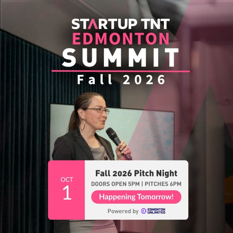 Cover Image for Startup TNT - Top 20 Pitch Night - Edmonton