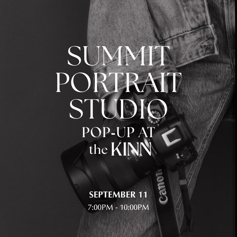 Cover Image for Summit Portrait Studio Pop-Up at the KINN