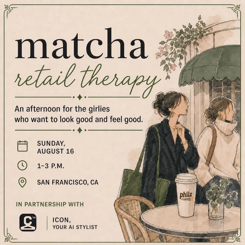 Cover Image for Matcha Retail Therapy with Icon
