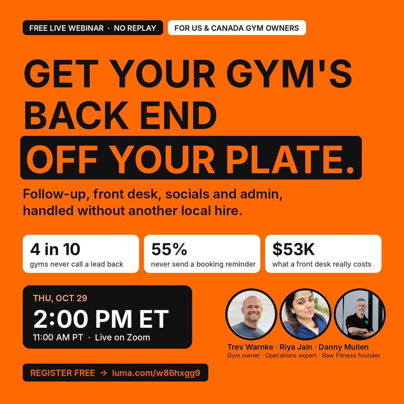 Cover Image for Get Your Gym’s Back End Off Your Plate (Without Another Hire)