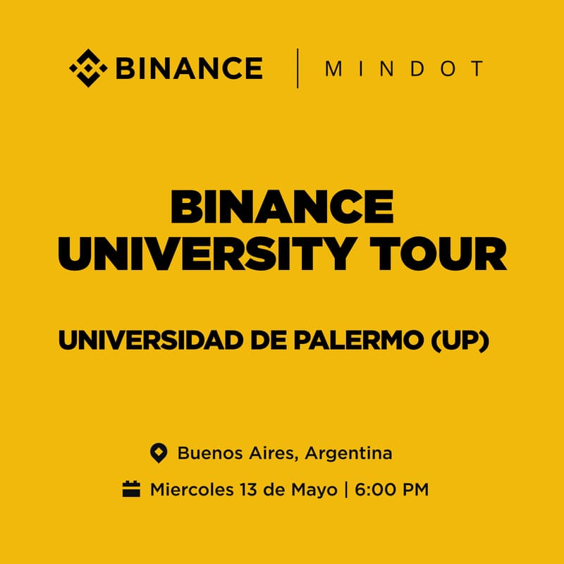 Cover Image for Binance University Tour | Universidad de Palermo (UP)