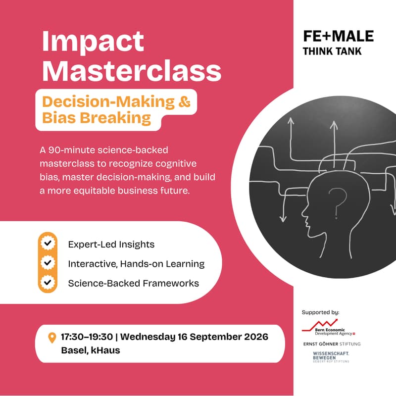 Cover Image for Impact Masterclass: Decision-Making & Bias Breaking (Basel)