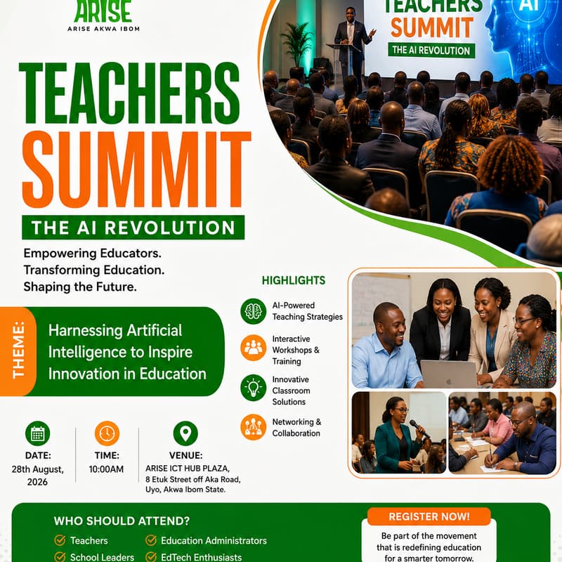 Cover Image for TEACHERS SUMMIT:The AI Revolution