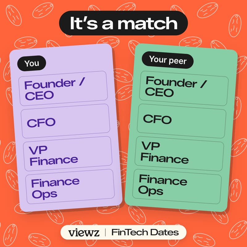 Cover Image for FinTech Dates 🌀 Peer Networking Meetup for IL Finance Community