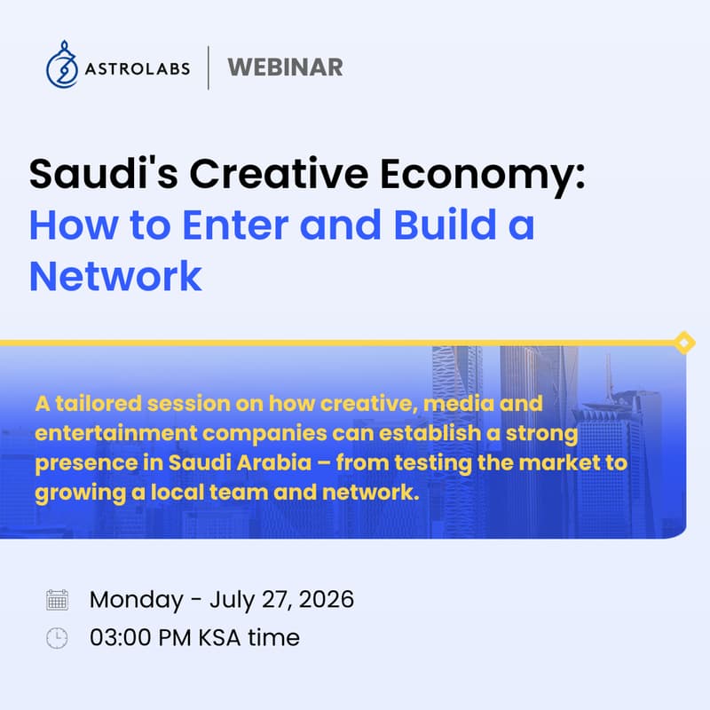Cover Image for Saudi's Creative Economy: How to Enter and Build a Network