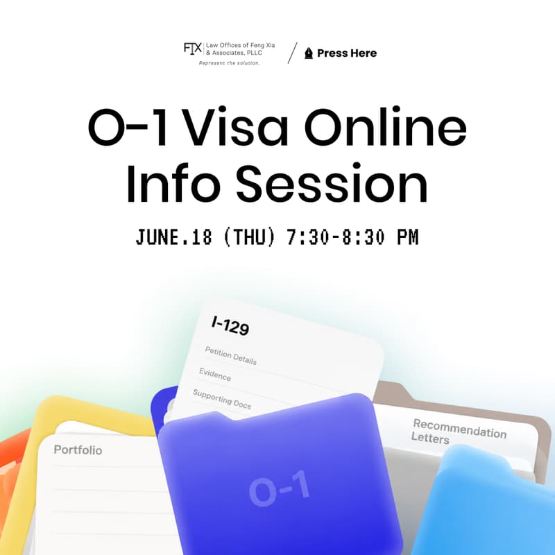 Cover Image for O-1 Visa: Online Info Session