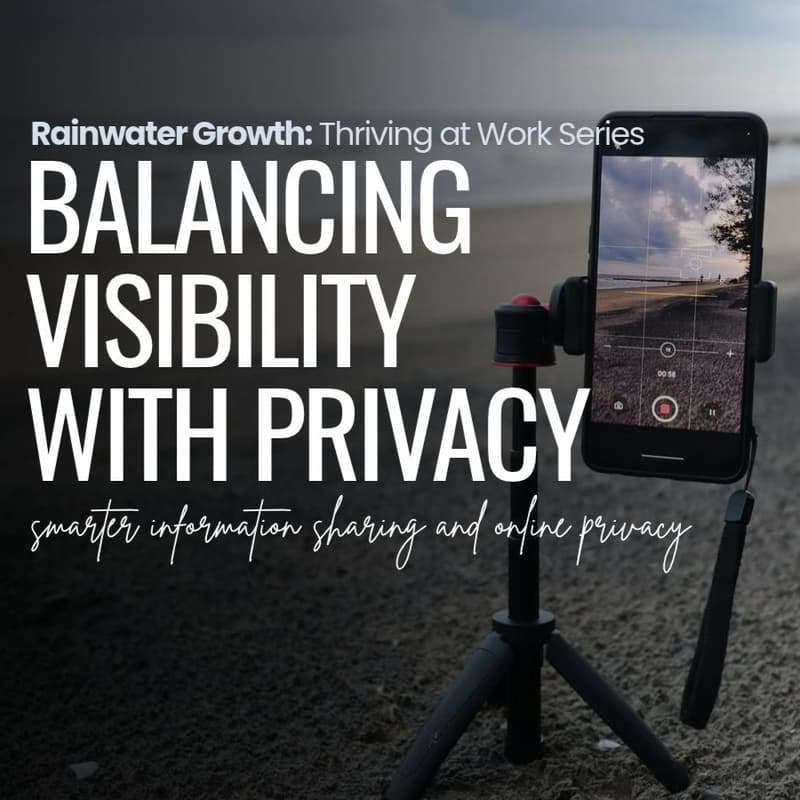 Cover Image for Balancing Visibility with Privacy: Smarter Information Sharing and Online Privacy