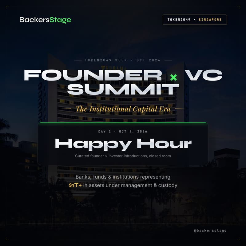 Cover Image for Founder x VC Summit | Day 2 - Happy Hour 🇸🇬