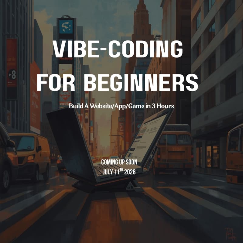 Cover Image for Vibe Coding 101: Build Your First App/Game/Portfolio in 3 Hours