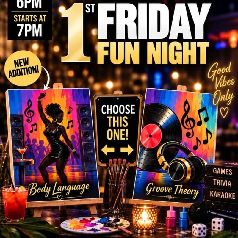 Cover Image for 1st Friday Fun Night
