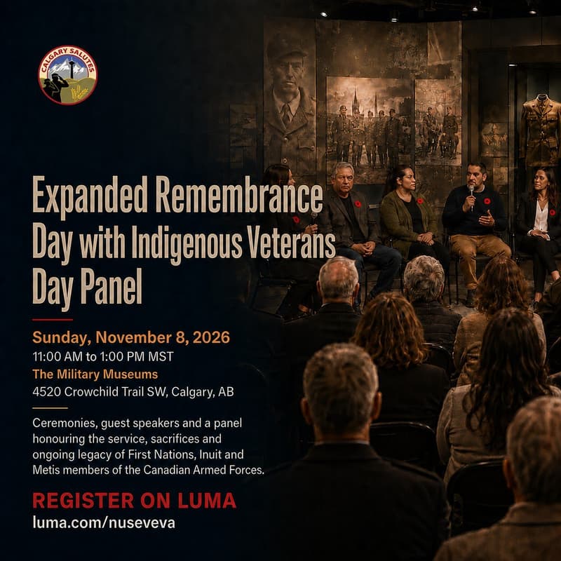 Cover Image for Expanded Remembrance Day with Indigenous Veterans Day Panel