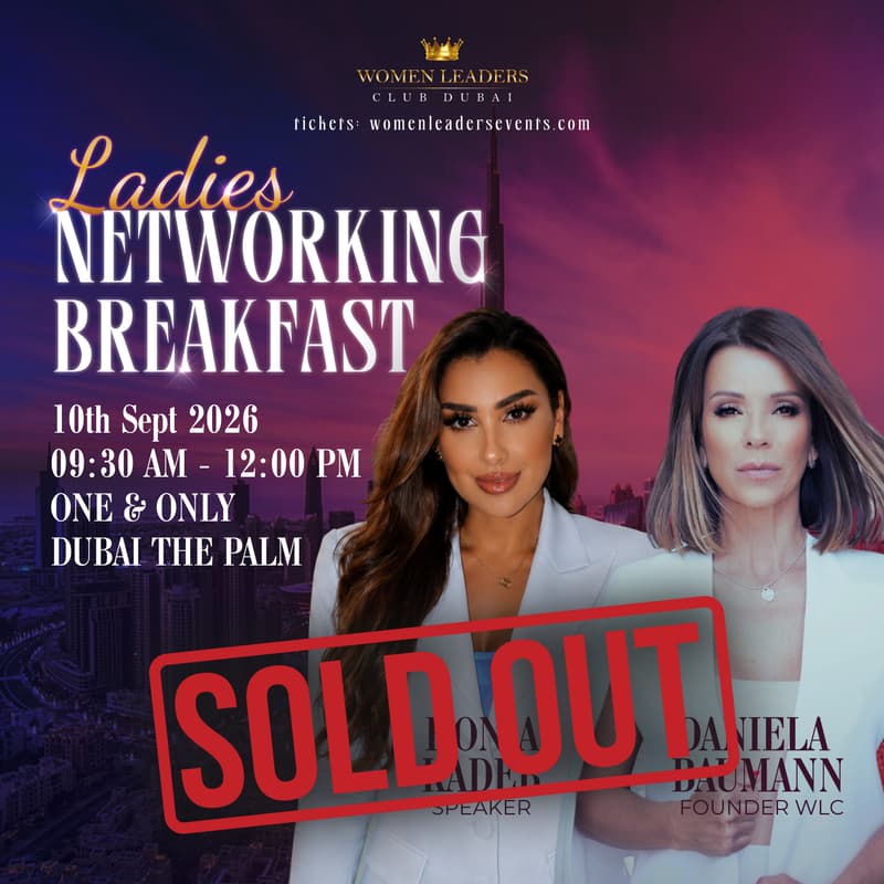 Cover Image for ✨ Ladies Networking Breakfast with Honia Kader & Daniela Baumann