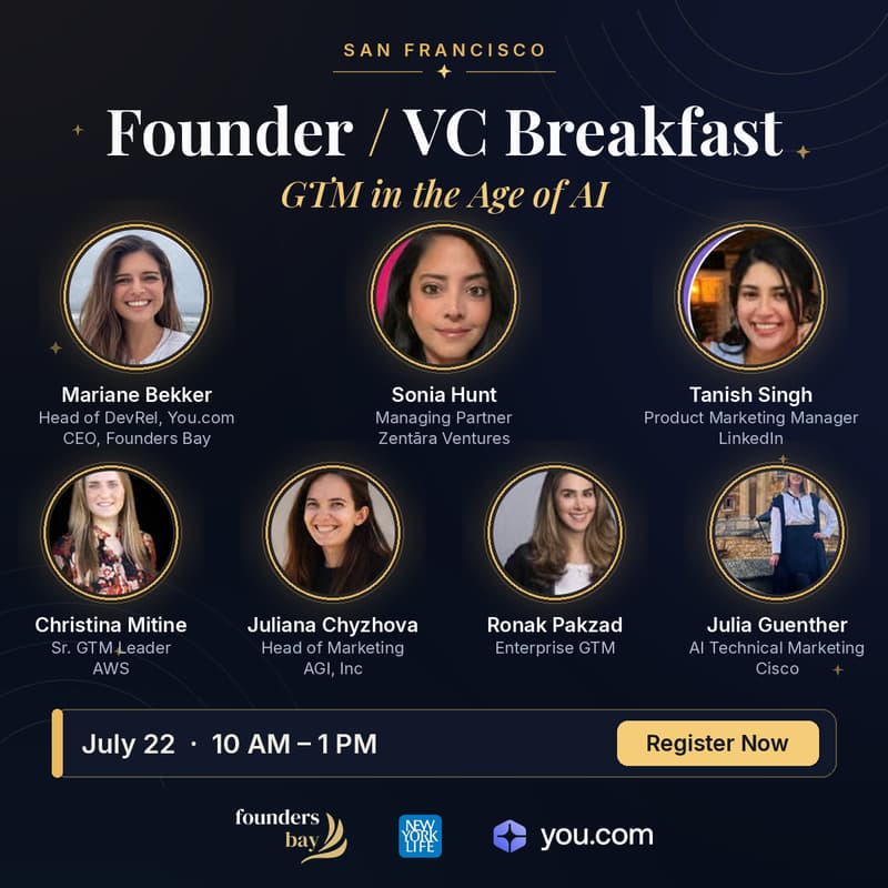Cover Image for Founder/VC Breakfast: GTM in the Age of AI