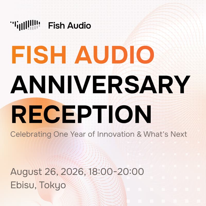 Cover Image for Fish Audio <一周年記念> Anniversary Reception
