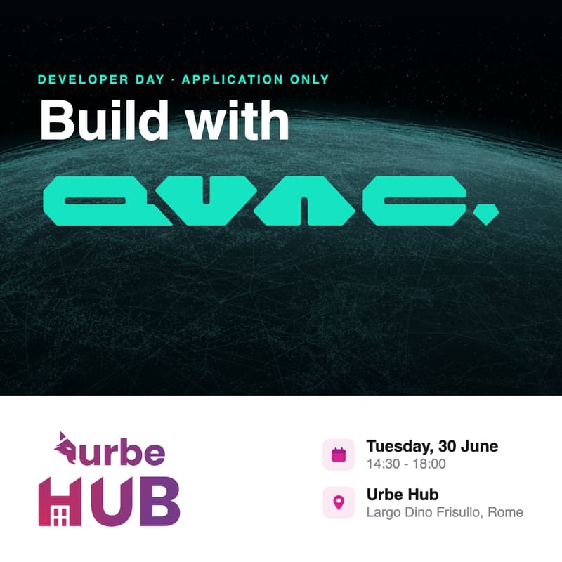 Cover Image for Build with QVAC - Developer Day at Urbe Hub