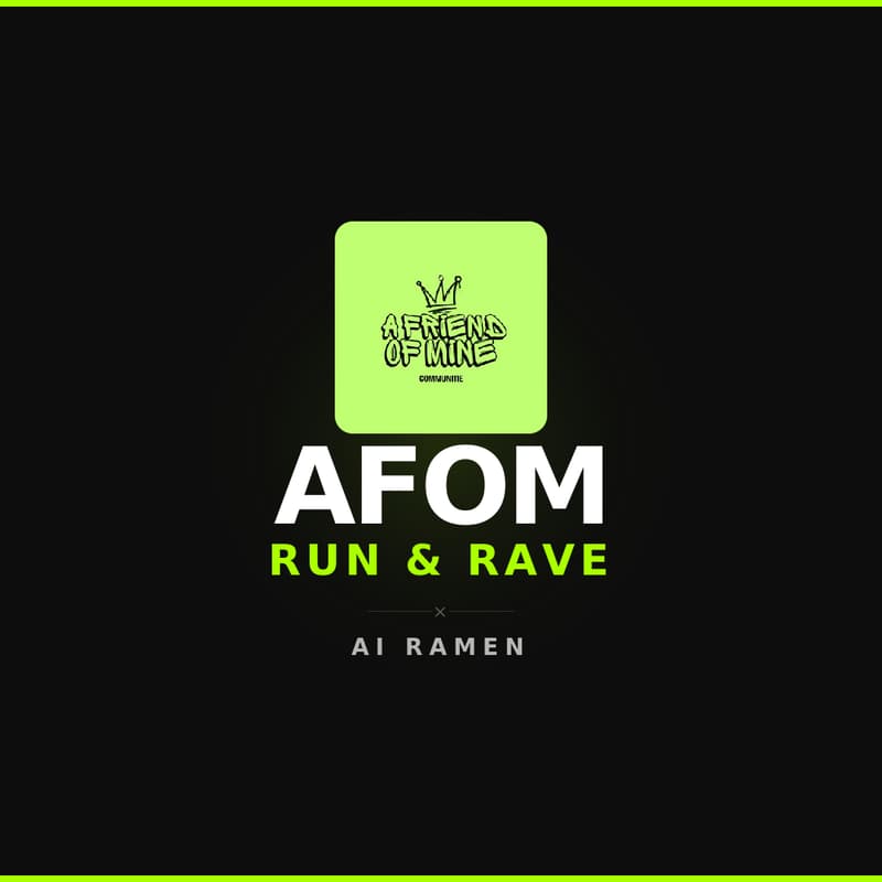 Cover Image for AFOM RUN & RAVE