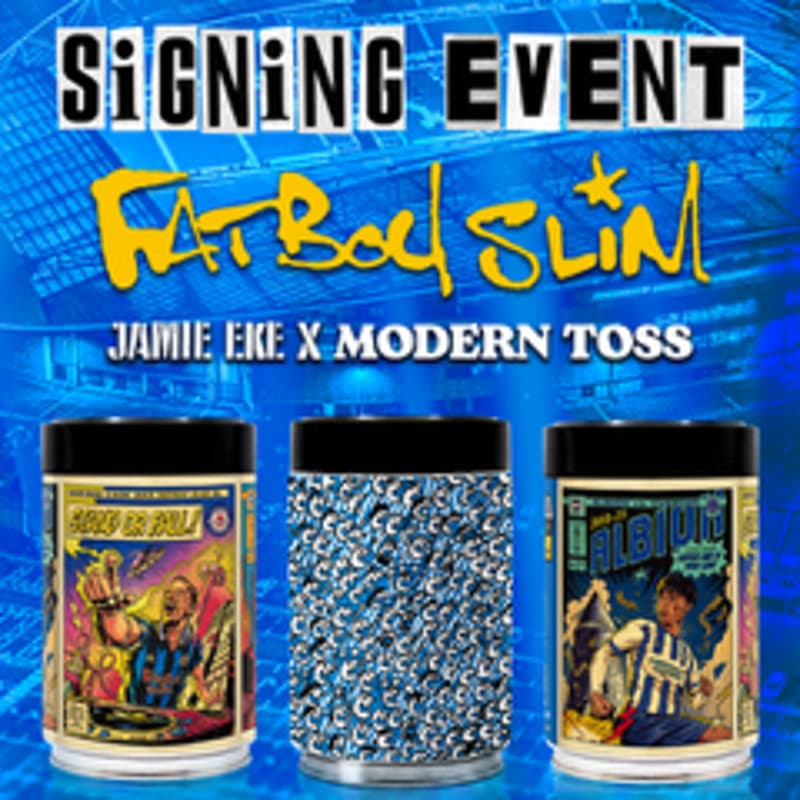 Cover Image for Pepita Coffee x Fatboy Slim x Brighton & Hove Museums – Exclusive Signing Event