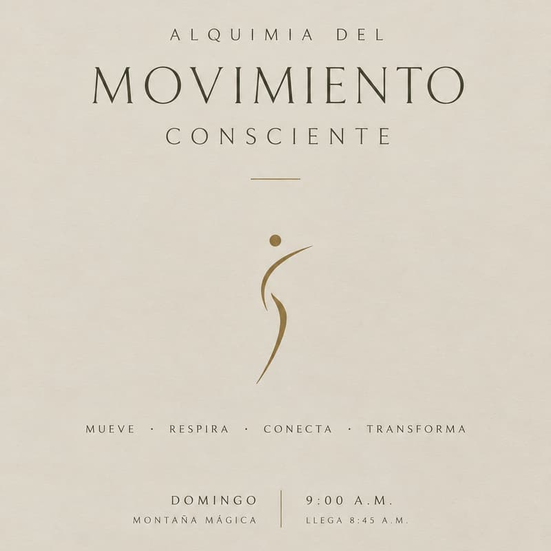 Cover Image for Alquimia Del Movimiento