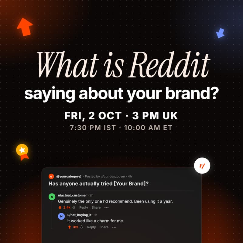 Cover Image for What is Reddit saying about your brand?