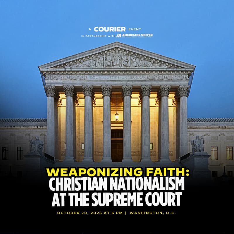 Cover Image for Weaponizing Faith: Christian Nationalism at the Supreme Court