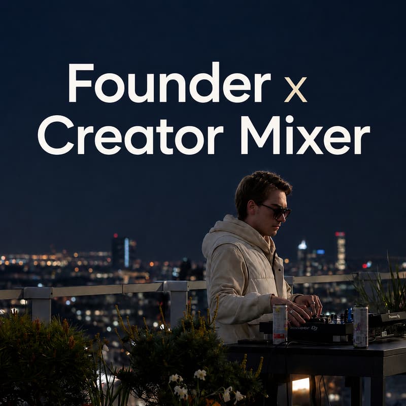 Cover Image for Founder x Creator Mixer (rooftop edition)